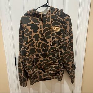 Old Row Camouflage Hoodie for Men